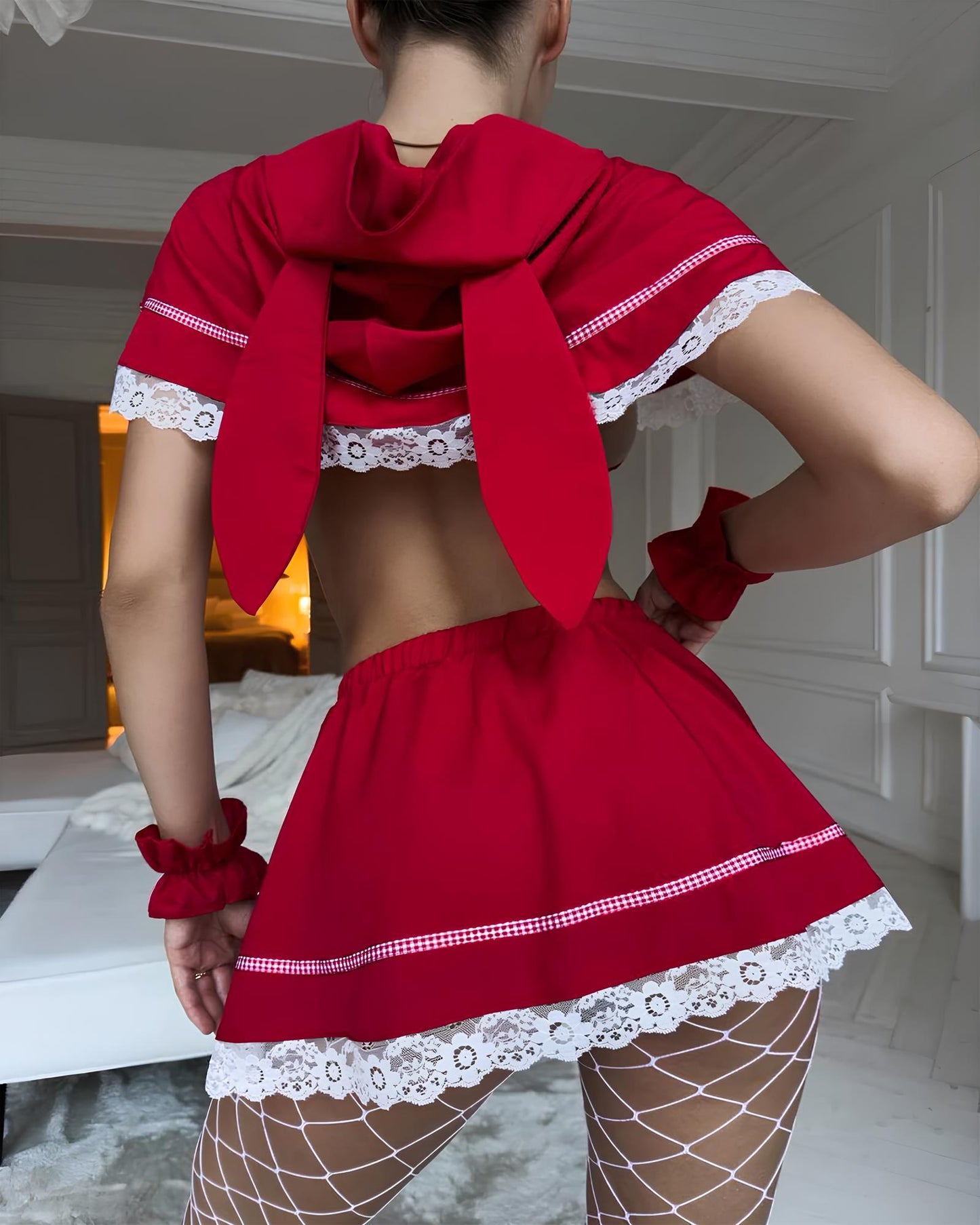 Christmas Bunny Girl Role-playing Lingerie Set