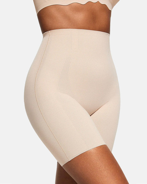 Women's High Waist Seamless Tummy Lifting Buttocks Breathable Shaping Shorts