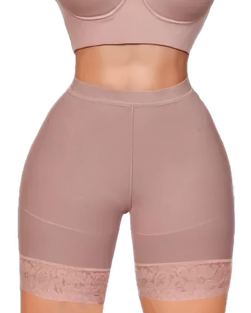 Women's High Waist Hip Lift Invisible Hip See-Through Shorts