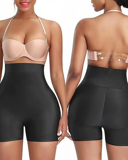 Women's High Waist Tummy Control Seamless Butt Lifting Shapewear Shorts