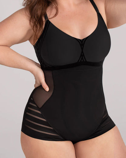 Women's High Waist Tummy Lifting Mesh Breathable Comfortable Shaping Panties