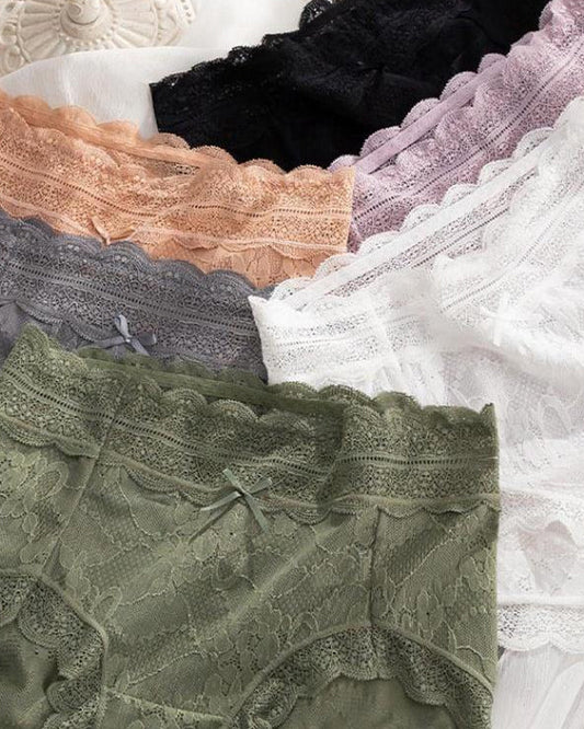 Women's Sexy Comfortable Lace Jacquard Seamless Breathable Panties