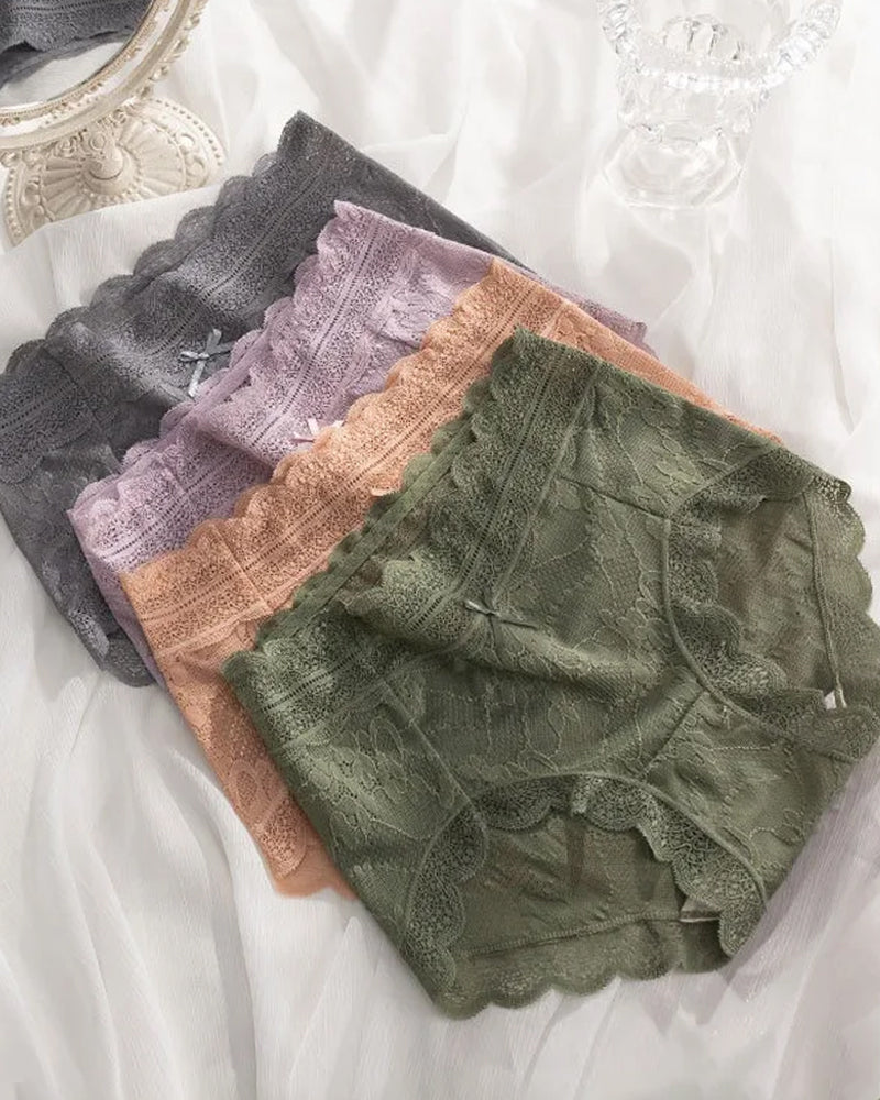 Women's Sexy Comfortable Lace Jacquard Seamless Breathable Panties