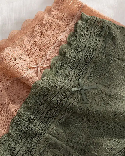 Women's Sexy Comfortable Lace Jacquard Seamless Breathable Panties