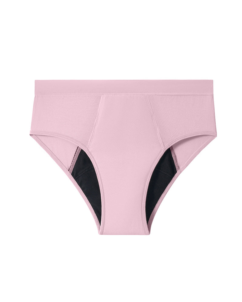 Women's Mid-Waist Four-Layer Leak-Proof, Absorbent and Breathable Menstrual Panties