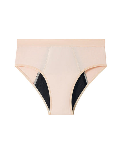 Women's Mid-Waist Four-Layer Leak-Proof, Absorbent and Breathable Menstrual Panties