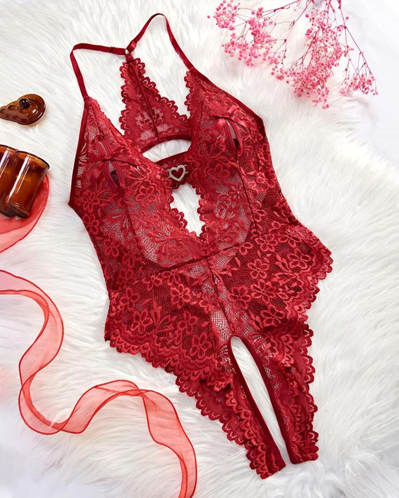 VELIN Sexy Lace Bodysuit