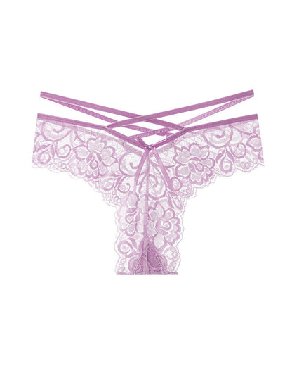 Sexy Jacquard Lace Low Rise Briefs
