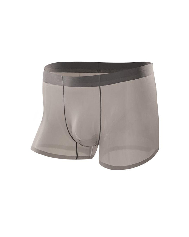 Men's Ice Silk Sexy Comfortable Thin Seamless Breathable Underwear