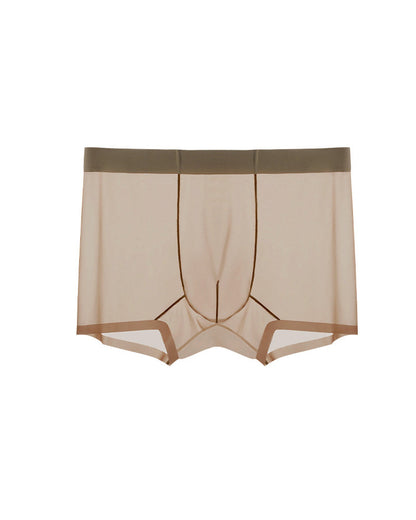 Men's Ice Silk Sexy Comfortable Thin Seamless Breathable Underwear