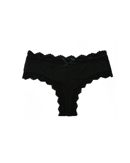 Women's Sexy Comfortable High Elastic Pure Cotton Crotch Lace Breathable Panties