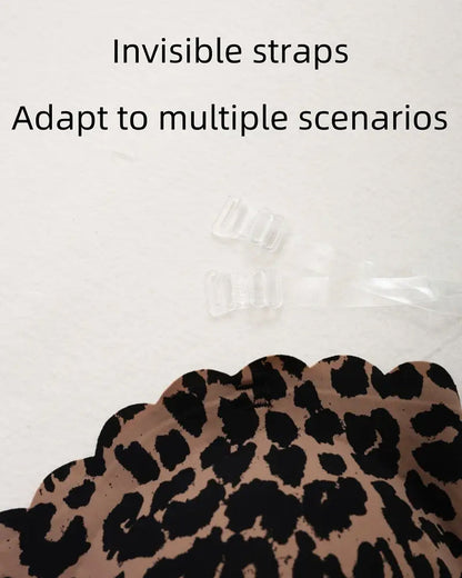 Women's Seamless Strapless Front Buckle Comfort Push Up Bra