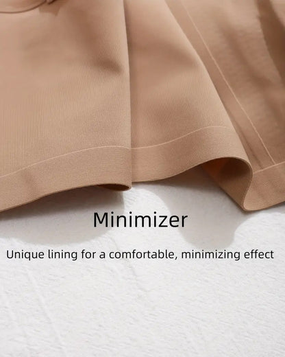 Women's Seamless Strapless Front Buckle Comfort Push Up Bra