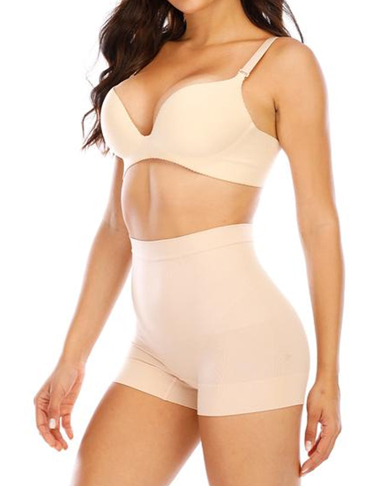 Women's Seamless Stretch Comfort Boxer Briefs Bottoming Shorts