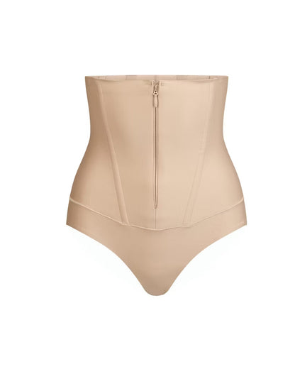 Women's Tummy Tuck Zippered Body Shaping Panties