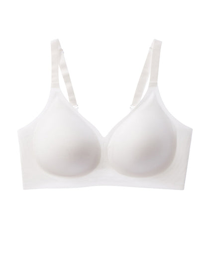 Women's Wire-Free Seamless Push-Up Comfortable Plus Size Bra