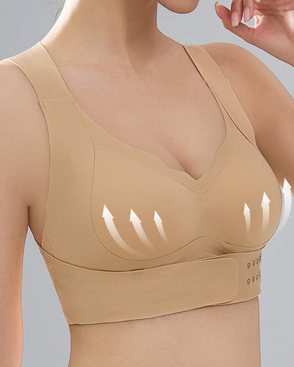 Front-clasp Push-up Posture Correction Bra
