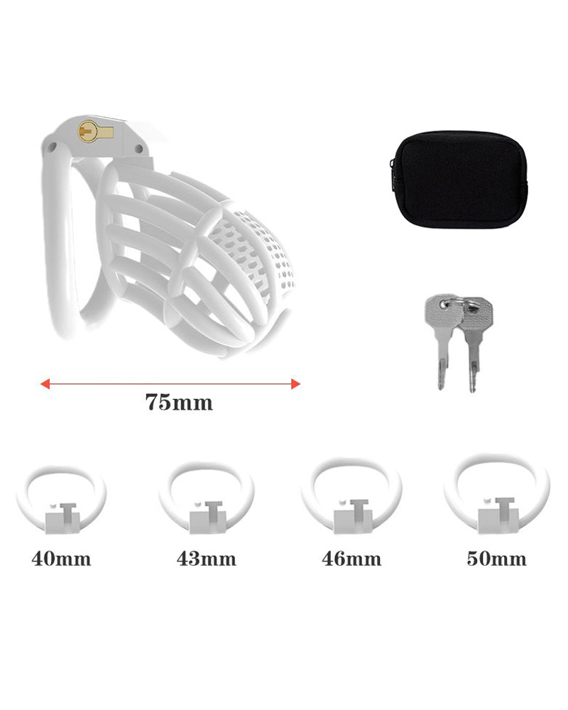 Honeycomb Chastity Lock Birdcage for Men