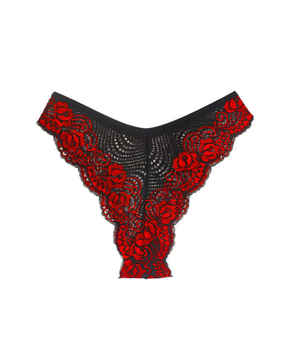 3-pack Low Rise Colorblock Stretch Lace Briefs