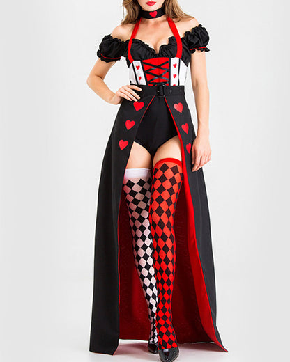 Halloween Queen of Hearts Uniform Set