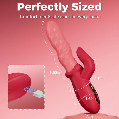VIORA Deep Wriggle Peristaltic Thrusting Vibrator