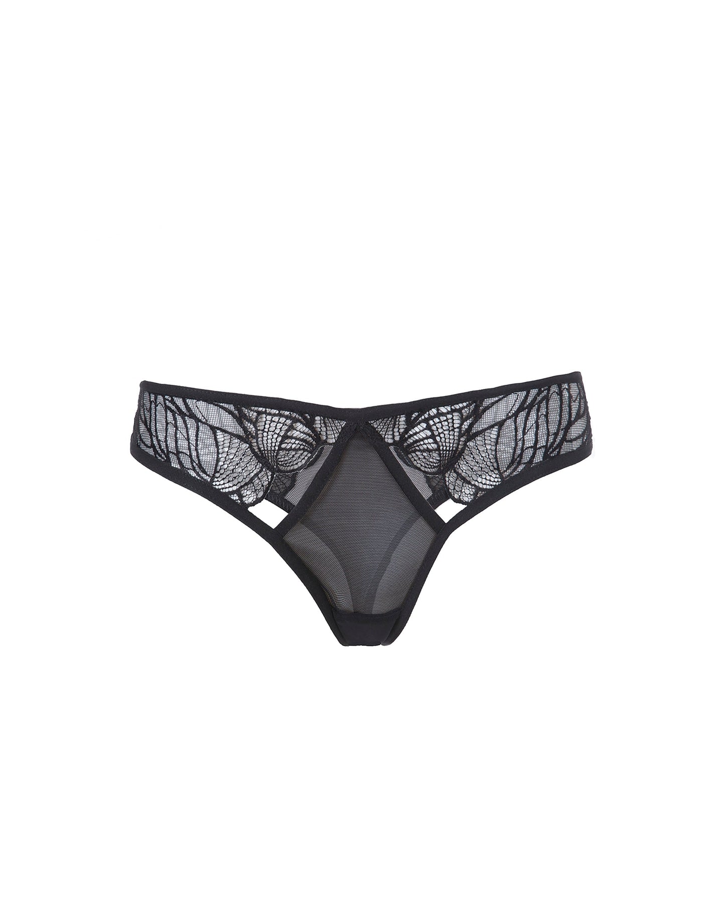 EMER Black Thong