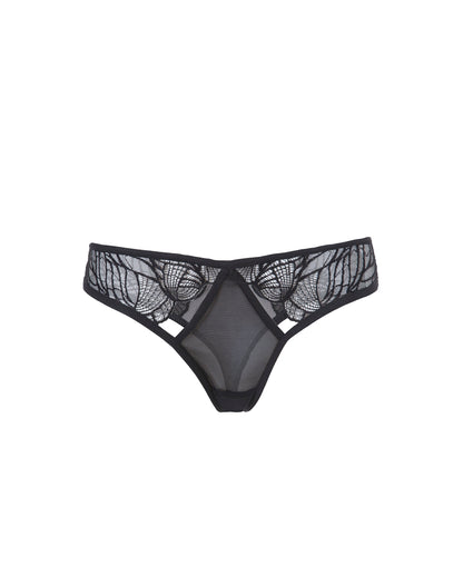 EMER Black Thong
