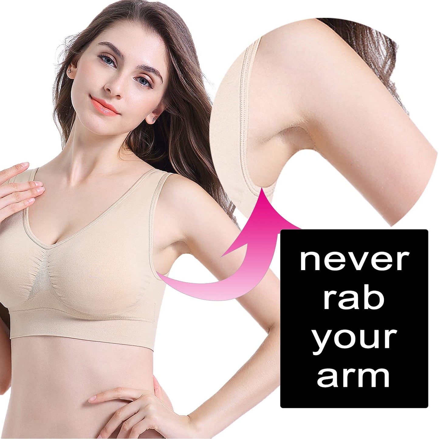 Silkshy®Seamless Comfort Workout Sports Bra