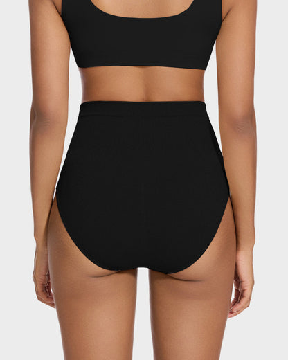 Mid-Waist Tummy Control Shaping Brief Panty (2 Pack)