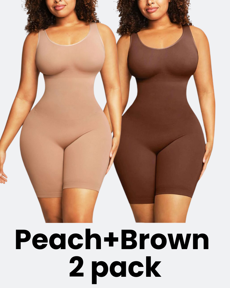 Seamless Sculpting Mid Thigh Bodysuit (Pack Sale)