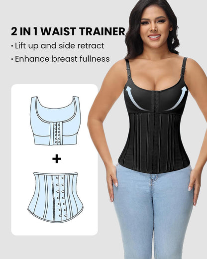 Push-Up Sculpting Corset Vest Shapewear