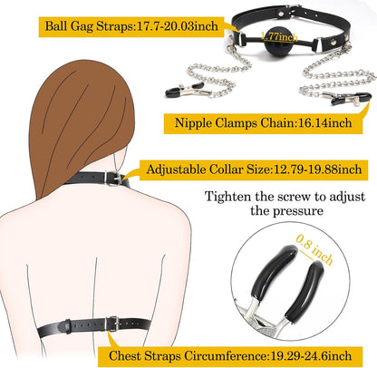 FancyStar™ DOMINA 3-in-1 BDSM Set