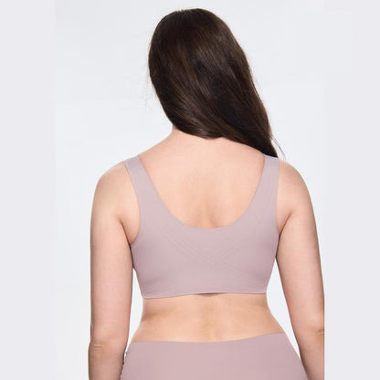 ShySilk Jelly Plus Size Friendly T-shirt Seamless Bra