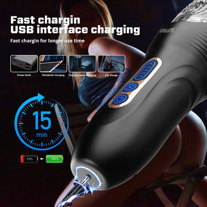 2025 Flash Sale 75% OFF 🔥 FLUX-X Suptruck™ Deep Pulse Suction & Sensual Vibration Stroker with 10 Modes
