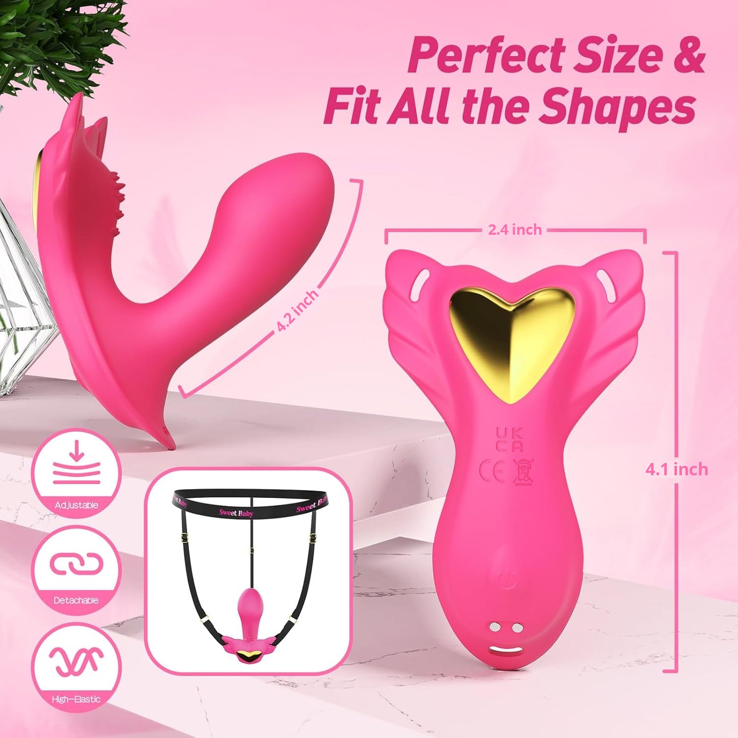 Suptruck™ PleasurePlay Wearable Vibrator X9 📱 Pulse Panty Global Control & 9 Modes