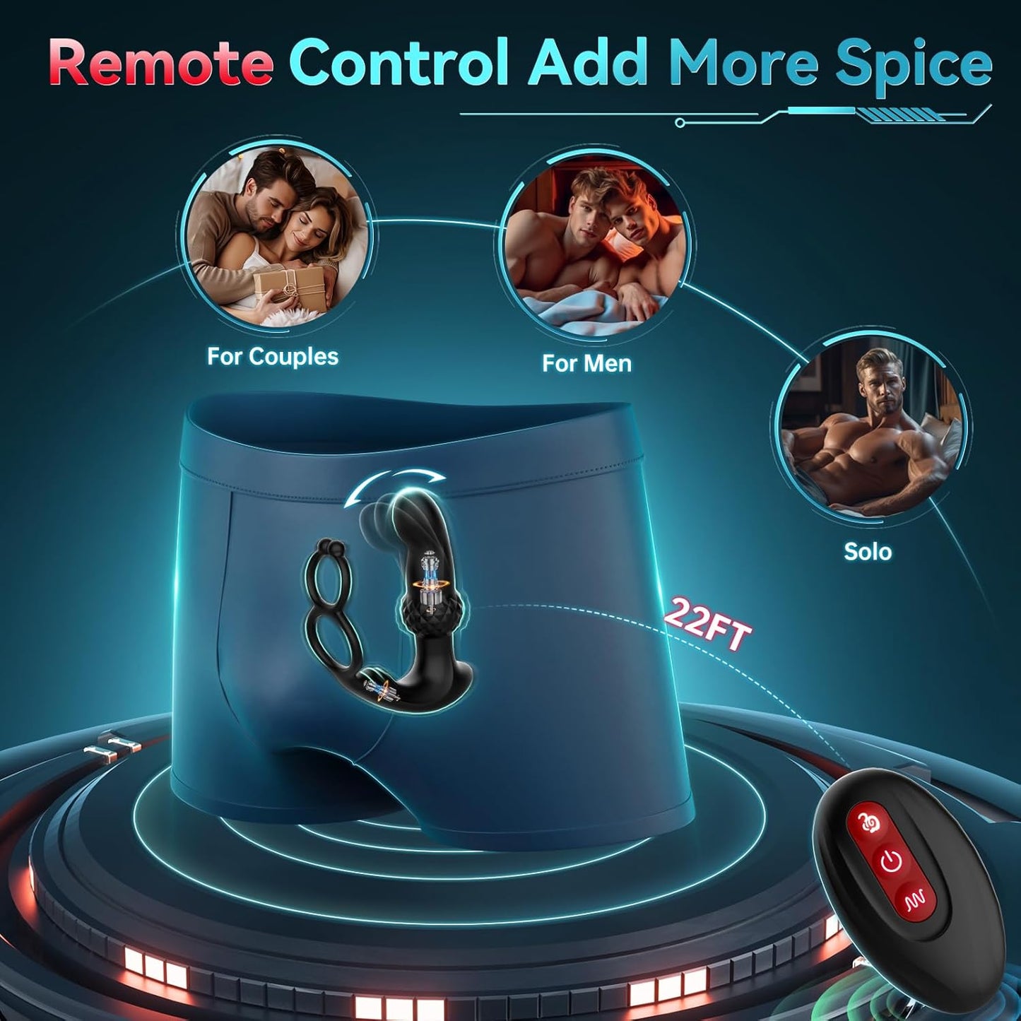 💥2025 Exclusive Deal - 75% OFF🔥SUPTRUCK Kiwinet Plugon X7🔥3 IN 1 Prostate Massager