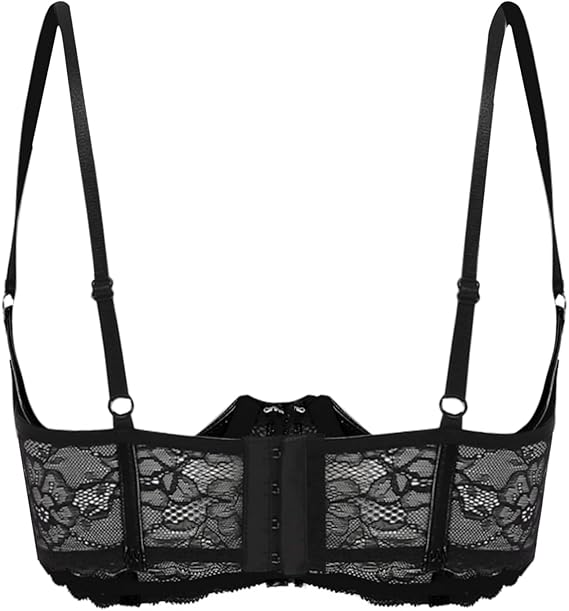 FancyStar™ ROCKIE Leather Half Top