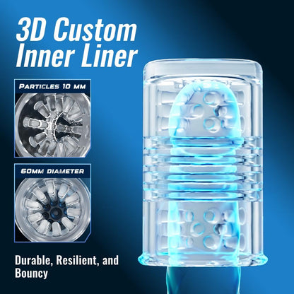 SUPTRUCK™ Magnus Male Masturbator with Handle, Phone Holder 🔥 Toy 7 Thrusting & Rotating Modes, Suction Base Stroker, Hands-Free LCD Display