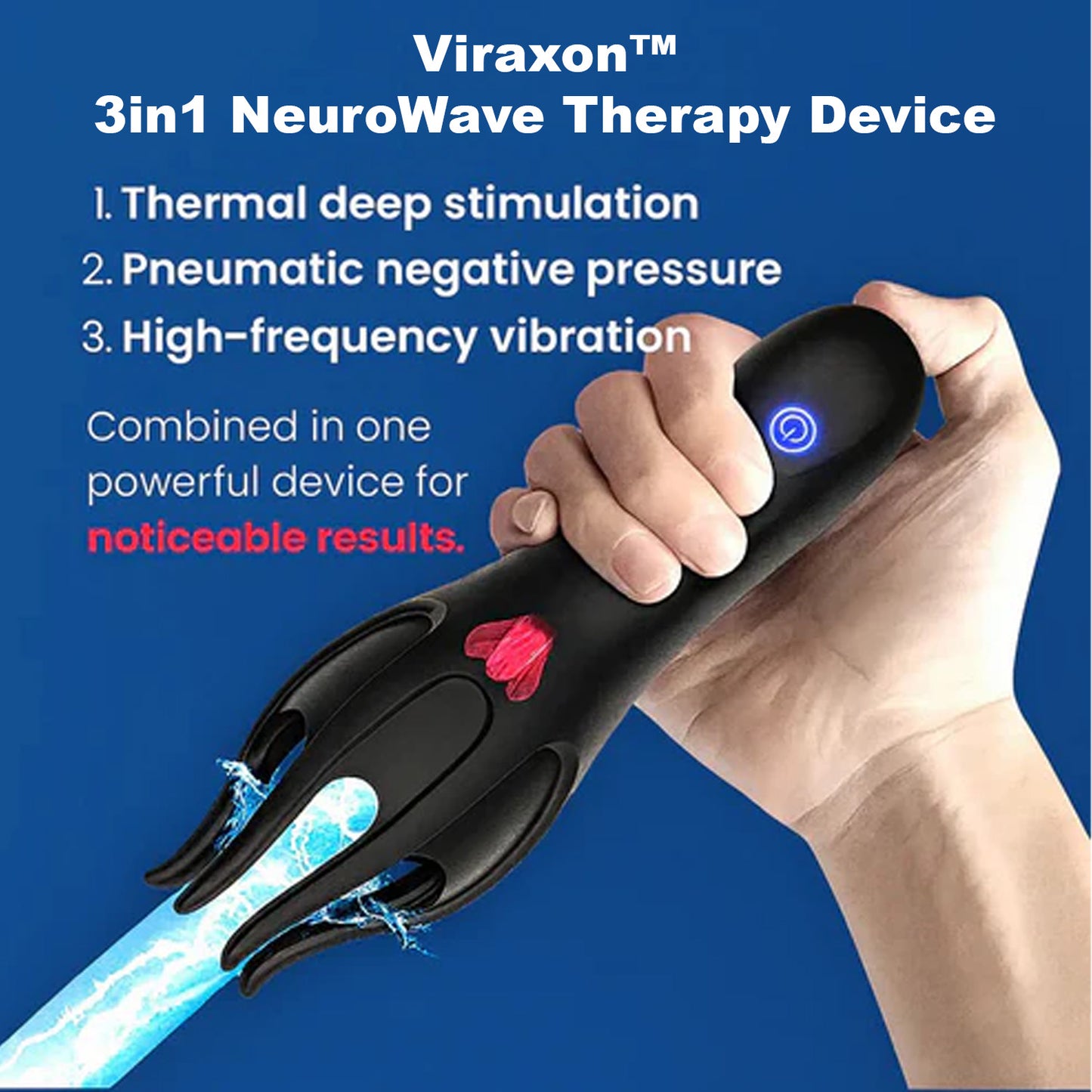 Viraxon™ 3in1 NeuroWave Therapy Device
