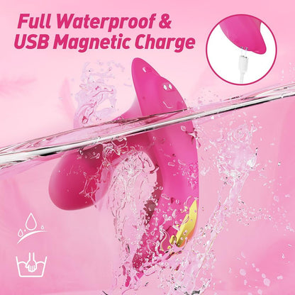 Suptruck™ PleasurePlay Wearable Vibrator X9 📱 Pulse Panty Global Control & 9 Modes