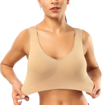 Silkshy®Seamless Comfort Workout Sports Bra