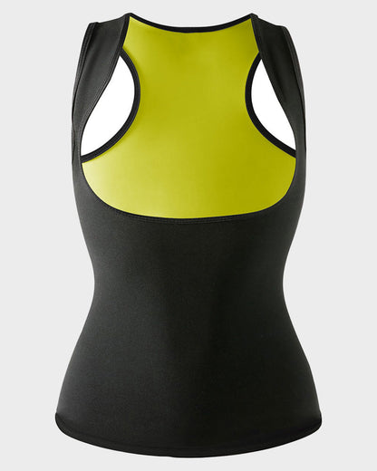 Sweat Shaper Women's Premium Workout Tank Top Slimming Polymer Sauna Vest