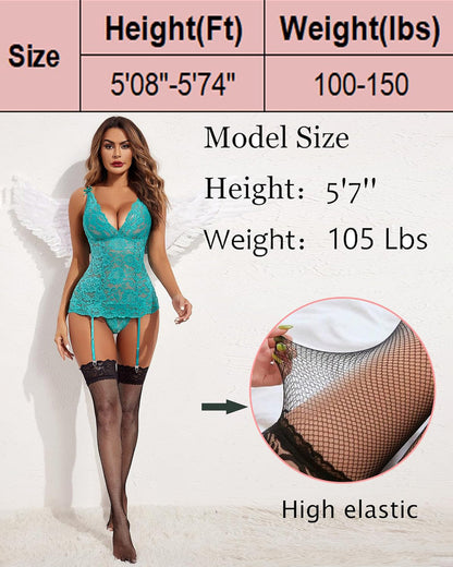 Fishnet Tights High Stockings