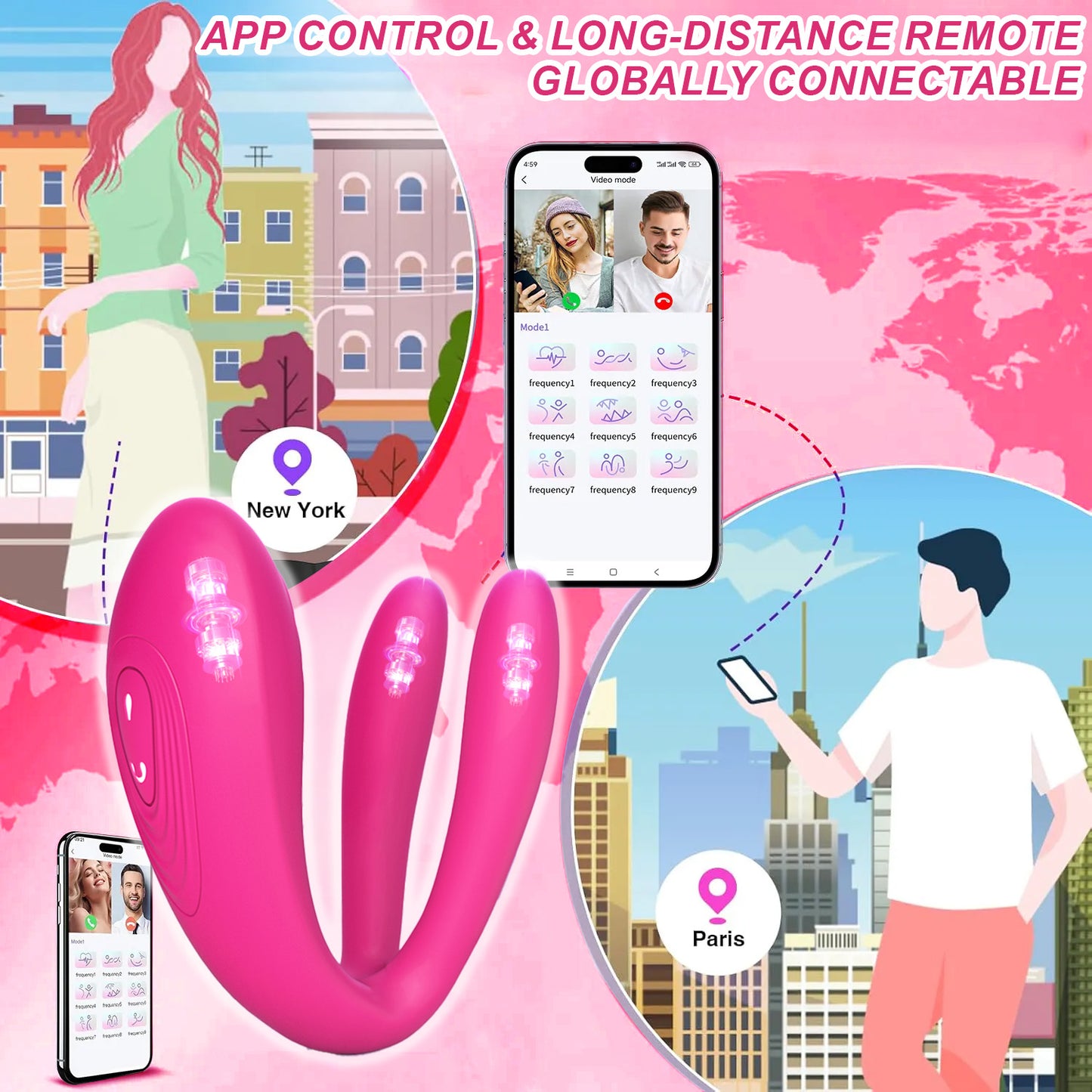 💥 2025 Limited 70% ️OFF 💦 DuoPulse Suptruck Kiwinet® Intimate Fusion X10 📱 Global Control & 10 Modes