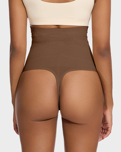 High Waist Tummy Control Thong (2 Pack)