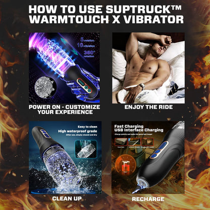 💥 2025 Limited 75% OFF  🔥 SUPTRUCK™ WarmTouch X Vibrator