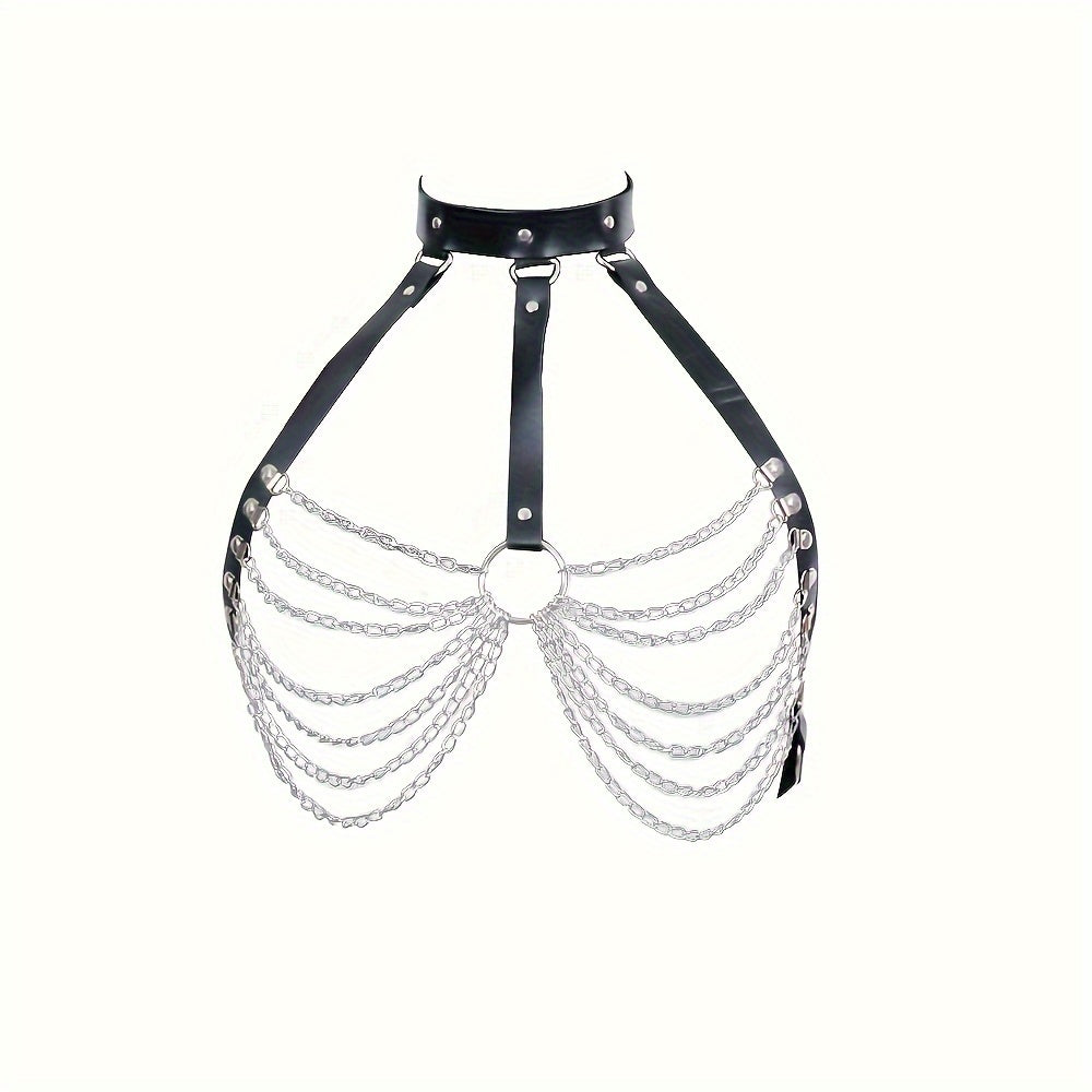 Chained Choker Top
