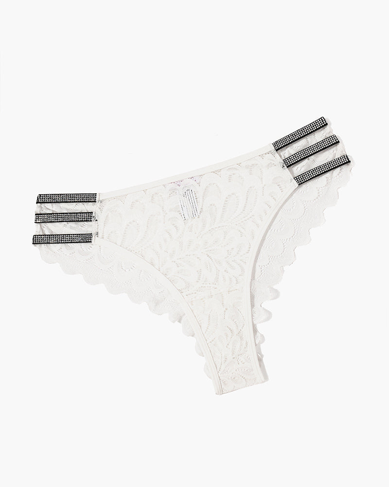 ZAVIKA High-Leg Lace Brief