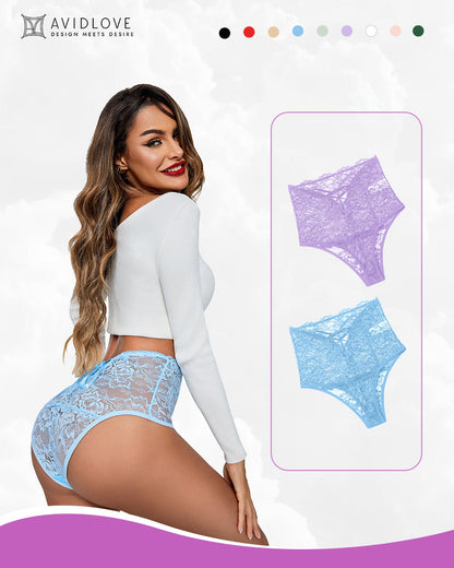 CIRAE Retro Lace High-Rise