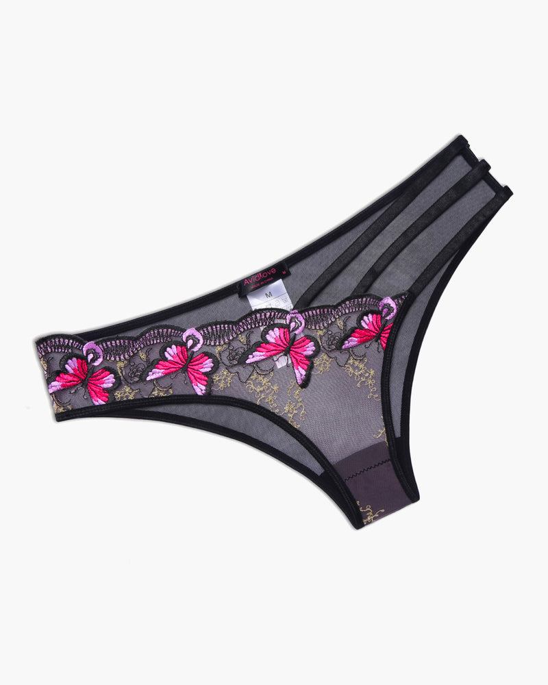 ECLIVIA Floral Mesh Panty